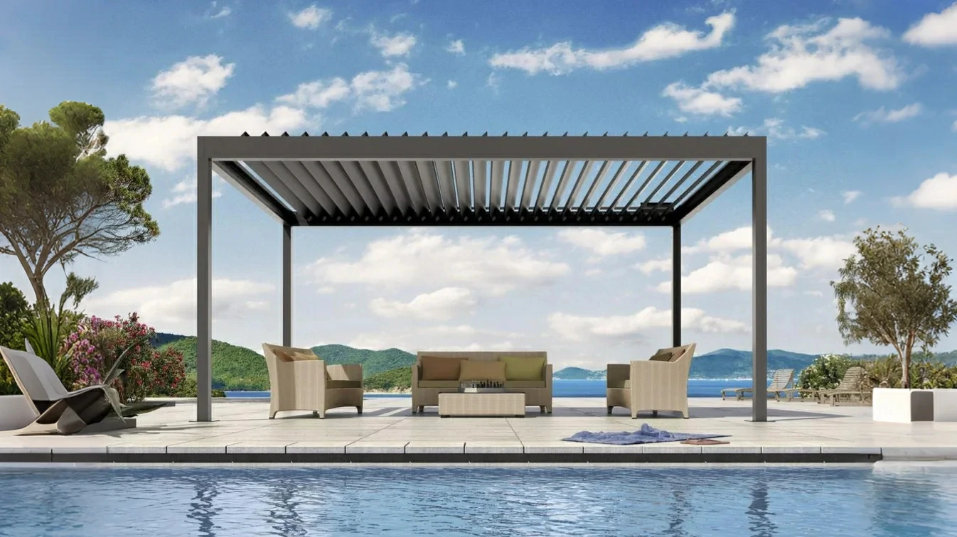 Louvered Pergola